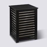 thumbnail of FIVE - Cesto portabiancheria in legno da 65 litri in nero