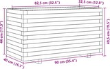 thumbnail of vidaXL Pflanzkübel 90x40x49,5 cm Kiefernholz Imprägniert
