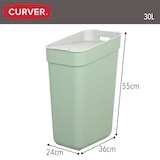 thumbnail of Poubelle READY TO COLLECT vert 36,7x24,6x55,1cm [ 246216 ]