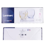 thumbnail of Luminarc Versailles Set Van 6 Lage Glazen, 35 Cl