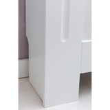 thumbnail of Design Heizkörperverkleidung WL5.745 Weiß Matt Lackiert 112x82x19 cm, Heizungsverkleidung Klein Heizungsabdeckung, Heizkörperabdeckung Holz Lamellen,