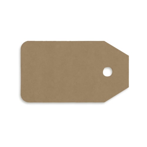 Imballaggi360 - 160 pz Cartellino con foro in cartoncino