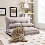 thumbnail of COSTWAY Divano pieghevole, divano letto 3 in 1 con funzione letto e schienale regolabile, divano letto con 2 cuscini lombari