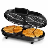 thumbnail of Tristar Waffeleisen 1200W 10 Waffeln Schwarz