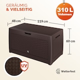 thumbnail of CASARIA® Auflagenbox Matuba wetter- und UV-beständig braun