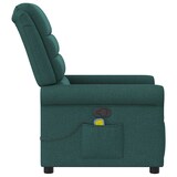 thumbnail of vidaXL Massagesessel Dunkelgrün Stoff
