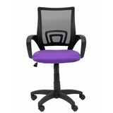 thumbnail of Vianos Silla  con mecanismo basculante y  Respaldo de malla en color negro y asiento tapizado en tejido bali color lila