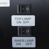 thumbnail of Gastro-Cool - Werbekühlschrank - klein - schwarz/weiß - LED - GCDC50