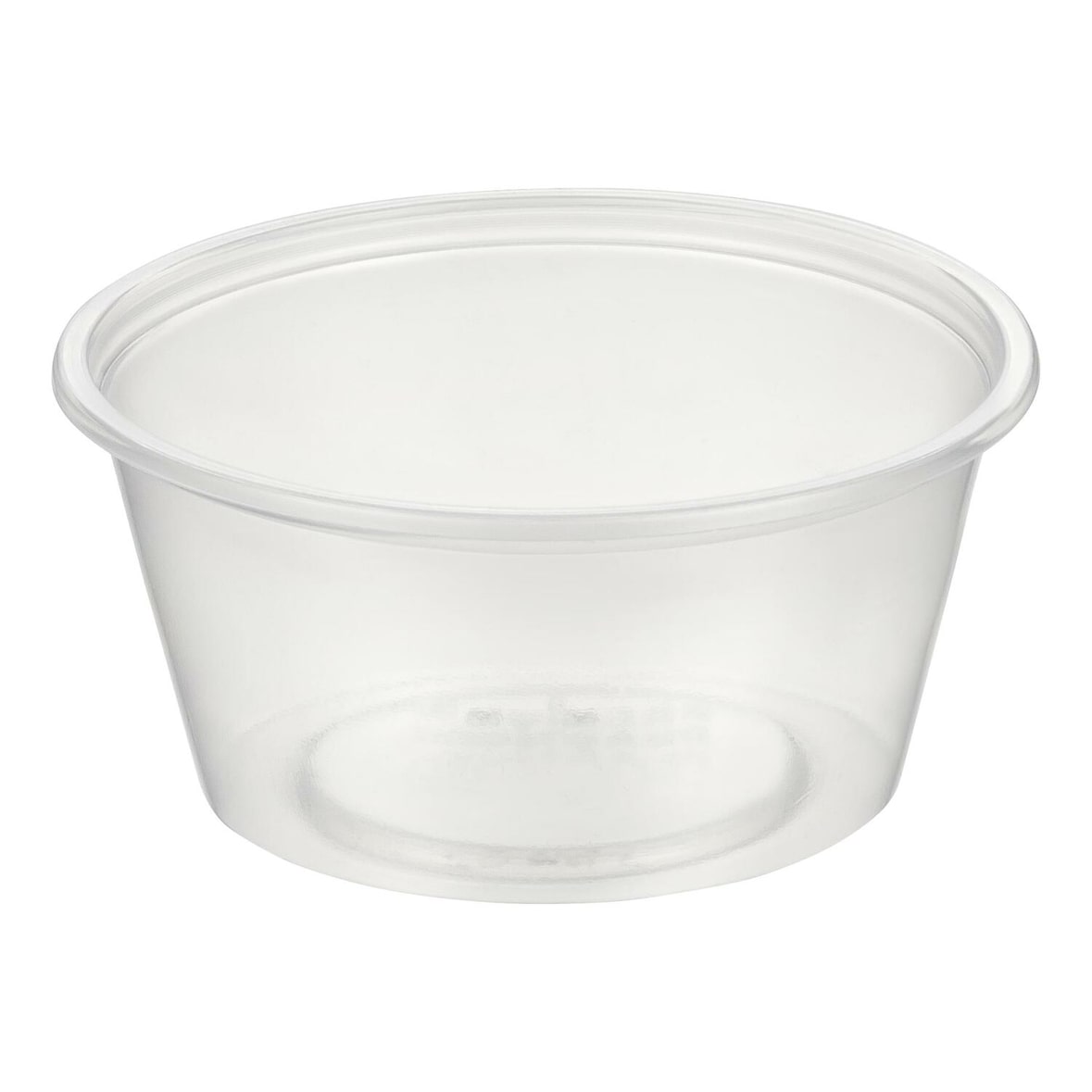 1000x Dressingbecher Saucenbecher  80ml transparent aus PP