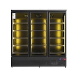 thumbnail of Gasfrit - Armario expositor para bebidas refrigerado 3 puertas 1880 x 710 x 2090 mm 1800 litros  refrigeración ventilada Luz led colorida