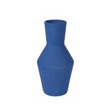thumbnail of Vase Terrakotta 11x21cm Deko Blumenvase blau handgemacht - Stabile Tischvase - Wohnzimmer Deko - Keramikvase Modern Rund - Tulpenvase - Flower Vases