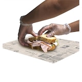 thumbnail of MONOUSO - Wachspapier fettdicht für Burger Times Kraft 8x34cm (4.000 Stück)