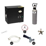 thumbnail of Komplett Set Zapfanlage, Bierzapfanlage AS-40, 2-leitig, Durchlaufkühler, Nasskühler - Untertheke, Green Line, Zapfkopf:Flach,Zapfkopf 2:Dreikant