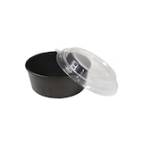 thumbnail of Ensaladera Cartón Negra + Tapa PET 550ml - Black Collection (250Uds)