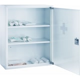 thumbnail of Erste-Hilfe-Verbandschrank Stahl lackiert 320x100x360mm weiß/transparent