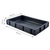 thumbnail of GILAC Bac renforcé 400 x 300 - 12 L - Gris G119577