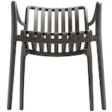 thumbnail of tectake Chaises de jardin ALCUDIA empilables et résistantes aux intempéries - gris anthracite, Lot de 6 - 406186
