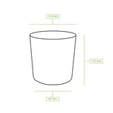 thumbnail of greenbox - Suppenbecher to go aus Karton (Premium) 600 ml, Ø 115 mm, weiß, 500 St.