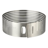 thumbnail of Zenker Patisserie Tortenboden-Schneidhilfe, Tortenring, Tortenschneider, Edelstahl, passend für Ø 26 / 28 cm, 7701