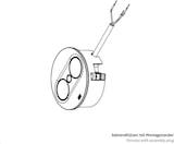 thumbnail of BACHMANN TWIST 2 2xUTE 2,0m AEH RAL9010 30GE rund
