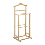 thumbnail of Relaxdays Herrendiener, Stummer Diener Bambus, Damen & Herren, Kleiderablage Schlafzimmer, HBT: 98,5 x 47 x 36 cm, natur