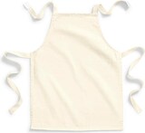 thumbnail of FairTrade Cotton Junior Craft Apron: One Size / Natural/Pistachio