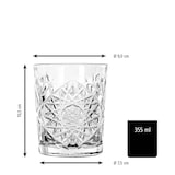 thumbnail of Libbey set van 12 D.O.F drinkglazen -HOBSTAR- 355 ml, Ø 9 cm, H: 10,5 cm