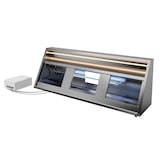 thumbnail of CAPPE FOTOPLASMA SNACK Inox AISI 304, 1600 m3/h, Dim: cm 160x70x56H con UV-C al fotoplasma Elimina Olio Odori Scarico Condensa LED filtri a labirinto