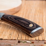 thumbnail of 3 Claveles Sakura - Cuchillo Usuba 17 cm Acero Forjado con Hoja Martilleada