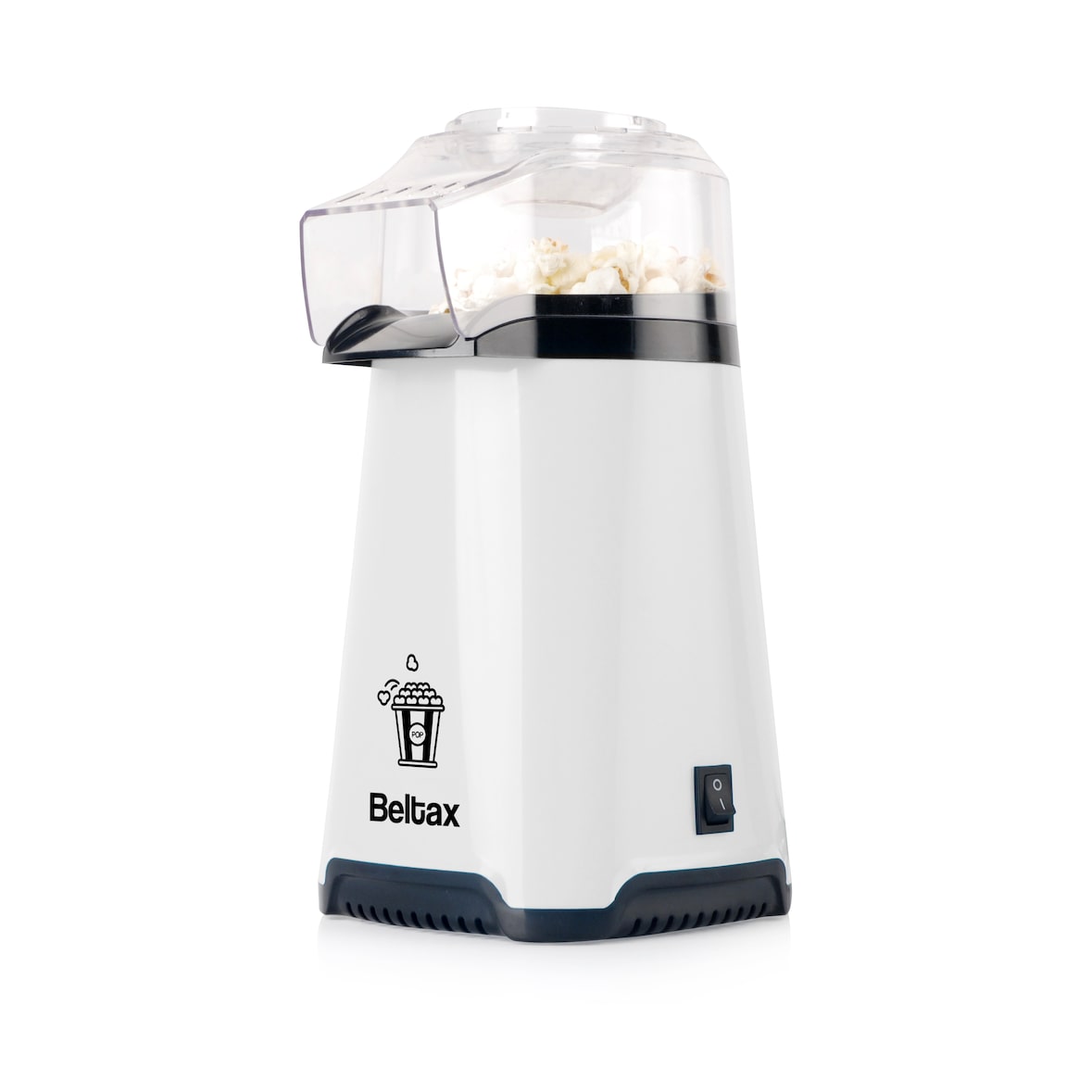 Máquina de Pipocas Beltax BPM2303; Potência: 1200W; Até 60g de milho; Pipocas deliciosas em menos de 3 minutos