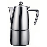 thumbnail of ILSA Slancio cafetera espresso satinada para inducción en acero inoxidable 18/10 tazas 4
