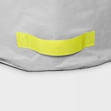 thumbnail of Lote de 3 bolsas para residuos de jardín de poliéster gris 160l