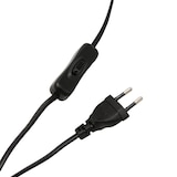 thumbnail of Licht-Erlebnisse Rustikale Tischlampe Braun Holz Metall Glas Landhausstil Wohnzimmer Schlafzimmer Nachttischleuchte, RA7072