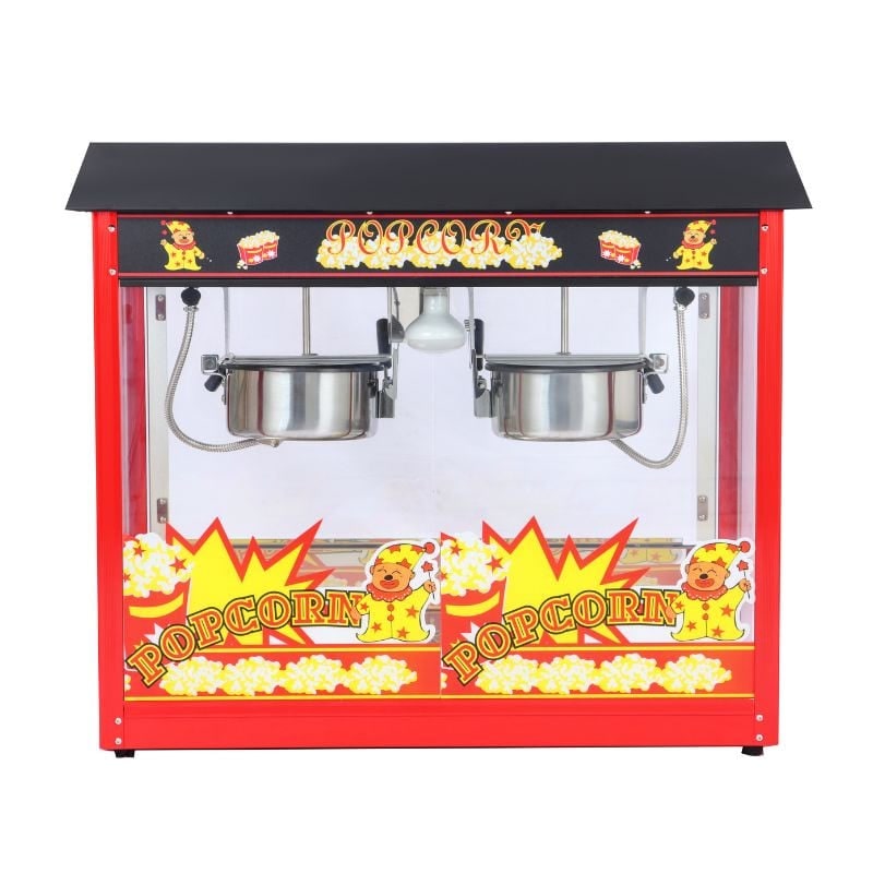 Machine à Pop-Corn Professionnelle Double - Dynasteel