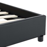 thumbnail of vidaXL Bettgestell Schwarz Kunstleder 180 × 200 cm