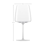 thumbnail of Zwiesel Glas SIMPLIFY Weinglas samtig & üppig 6er Set