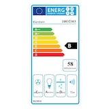 thumbnail of Klarstein Barett Inselabzugshaube Ø35 cm Umluft 558 m³/h LED Aktivkohlefilter Schwarz