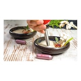 thumbnail of iSi Sahnespender Gourmet Whip Plus, Edelstahl, Ø 10.2 x 35.6 cm, 1 L, silber / rot