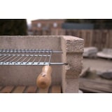 thumbnail of Grille de barbecue extensible, 60 x 40 cm, extensible de 62 à 72 cm, acier, 600 x 400 mm