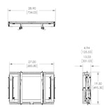 thumbnail of Vogels PFW 6870 Display Videowandmodul pop-out