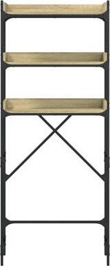 thumbnail of vidaXL Waschmaschinenregal Sonoma-Eiche 67x25x163 cm Holzwerkstoff