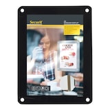 thumbnail of Securit® Porte-affiche A4 pour vitrine - Noir - Avec 4 ventouses - Double-face