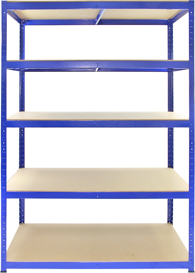 Monster Racking T-Rax Sterke Opslagrekken, Blauw, 120cm B, 60cm D, Set ...