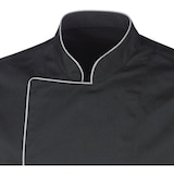 thumbnail of METRO PROFESSIONAL Veste de cuisine pour hommes, manches courtes, taille XXL, noir