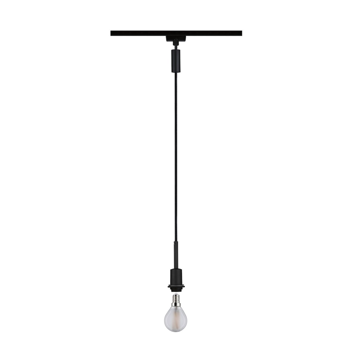 Paulmann URail Pendel DecoSystems Basic  E14  max. 20W  dimmbar 230V Schwarz matt 96912