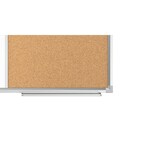 thumbnail of ALLBoards Kombitafel Whiteboard + Kork 60x40cm,  Alurahmen