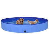 thumbnail of vidaXL Hundepool Faltbar Blau 300x40 cm PVC