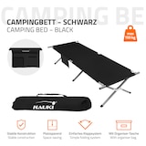 thumbnail of XL Feldbett 210cm Bett Klappbett Liege Tasche Gästebett 150kg