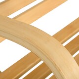 thumbnail of Outsunny Banco Columpio de Madera de 2 Plazas Tipo Balancín Colgante Carga Máx. 250 kg para Jardín Terraza Balcón Exterior 141,5x51x78 cm Natural