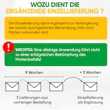 thumbnail of Schlupfwespen gegen Lebensmittelmotten 4 Karten - Effektiv Motten bekämpfen / Bio- Mittel gegen Motten, Alternative zu Chemischen Mottenfalle